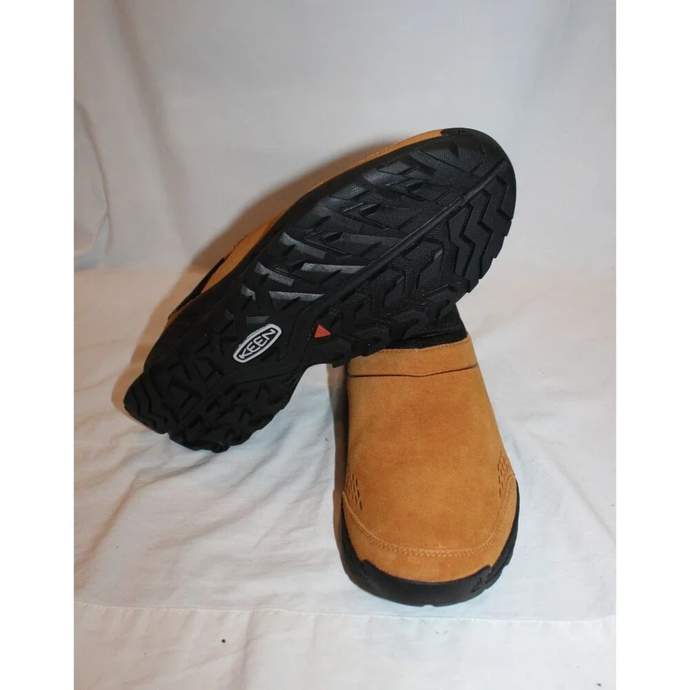 Keen Men's TTS Moc Roasted Pecan/Black Slip-On Sneaker Shoes NEW SZ 11.5